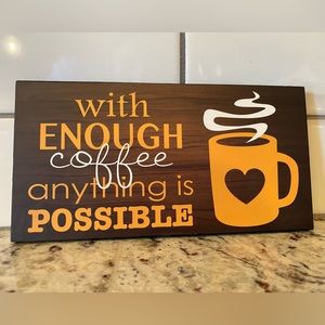 Coffee Decor New Sign